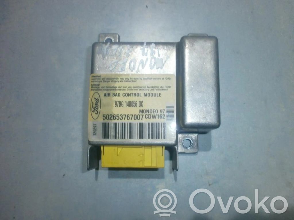 Sterownik / Moduł Airbag   97BG14B056DC,502653767007,502653767007,97BG14B056DC,CDW162
