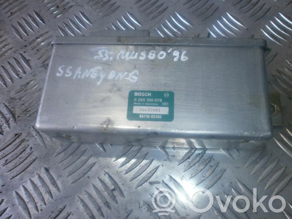 SsangYong Musso ABS-ohjainlaite/moduuli 