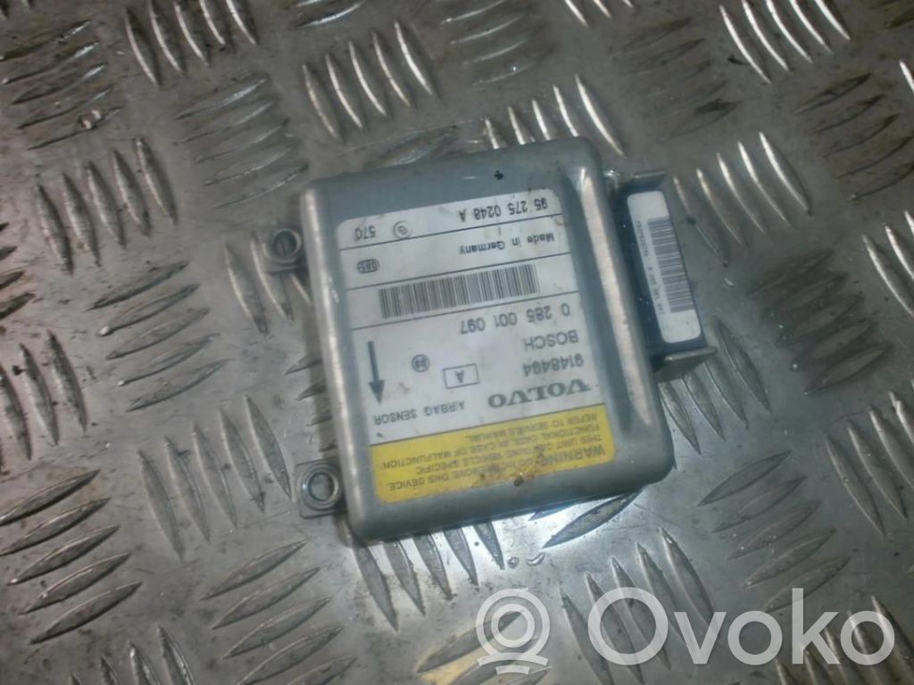 Volvo 850 Centralina/modulo airbag 
