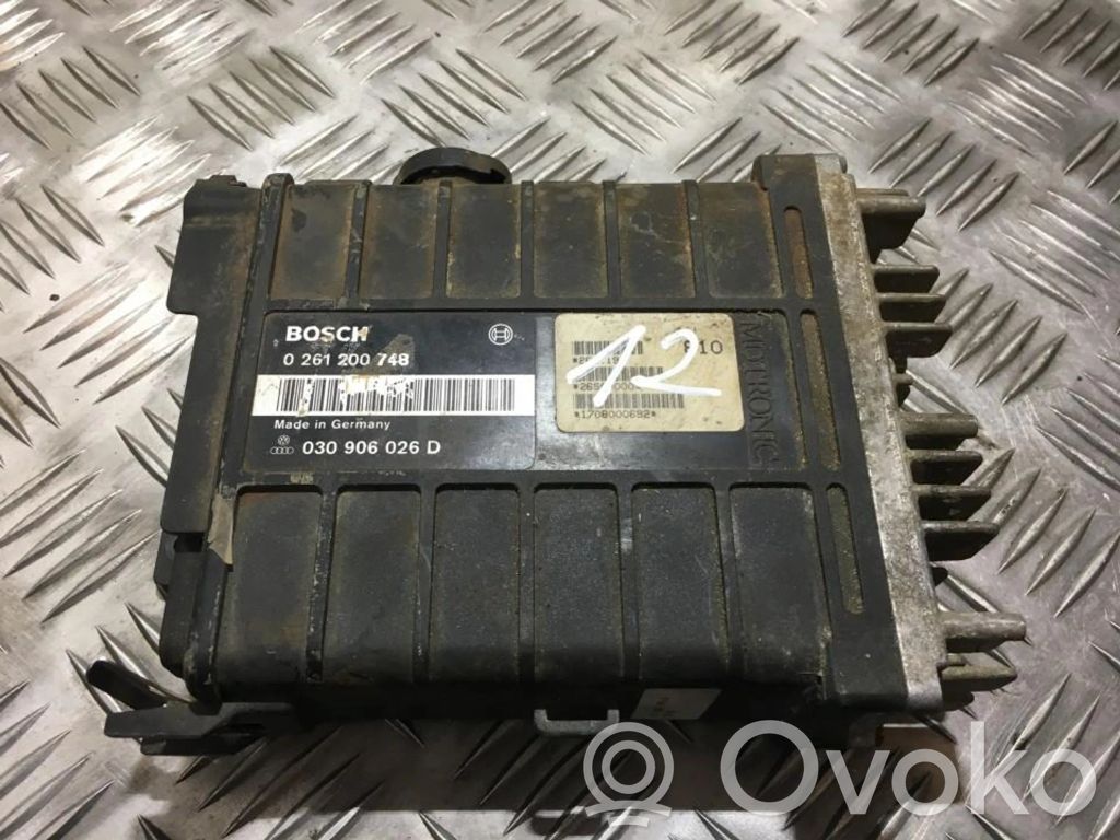 Sterownik / Moduł ECU   0261200748,030906026D,0261200748,030906026D