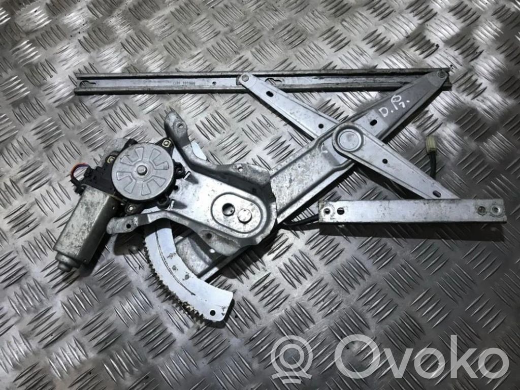 Regulador con motor de la ventanilla de la puerta corredera
