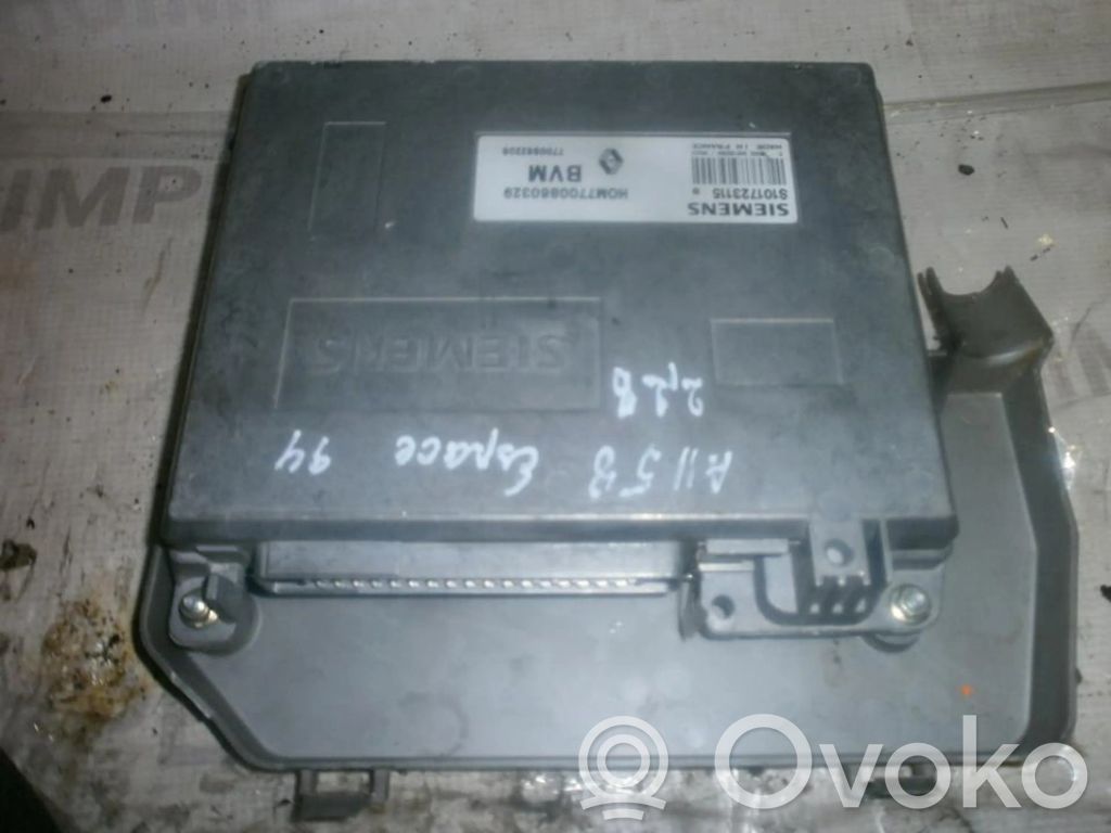 Engine control unit/module   S101723115B,HOM7700860329,HOM7700860329,S101723115B