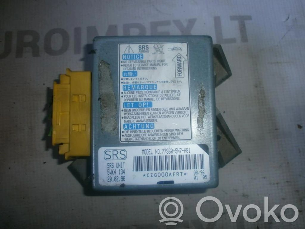 Honda Accord Centralina/modulo airbag 