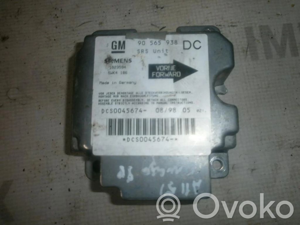 Opel Omega B1 Centralina/modulo airbag 
