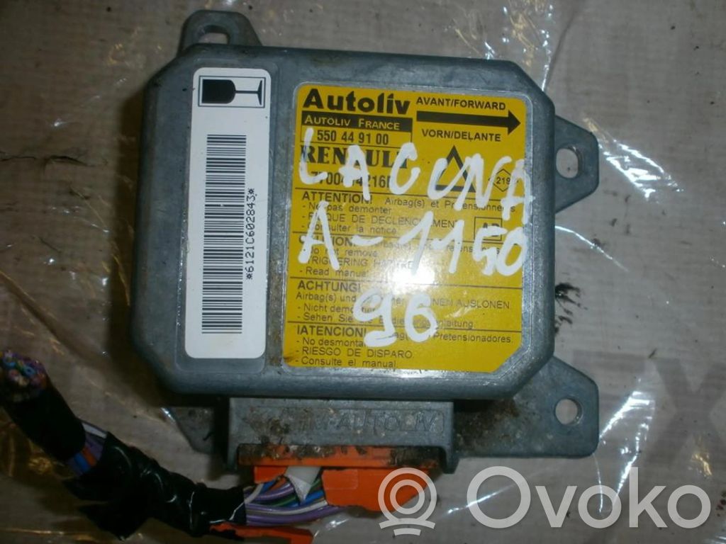 Renault Laguna I Unitate/modul de comandă airbaguri 