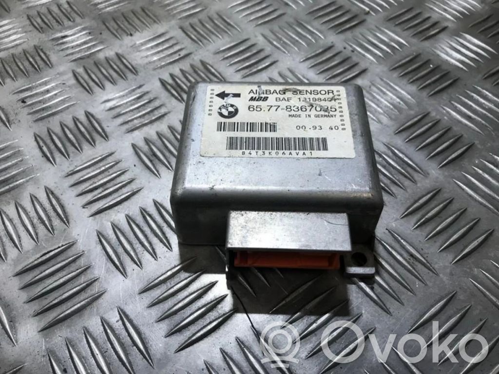Airbagsteuergerät   65778367035,65778367035,009340,12198404,65778367035,65778367035