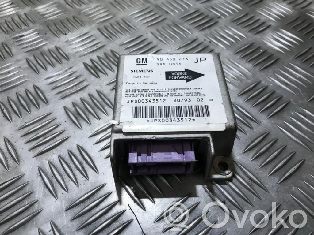 Opel Astra F Unitate/modul de comandă airbaguri 