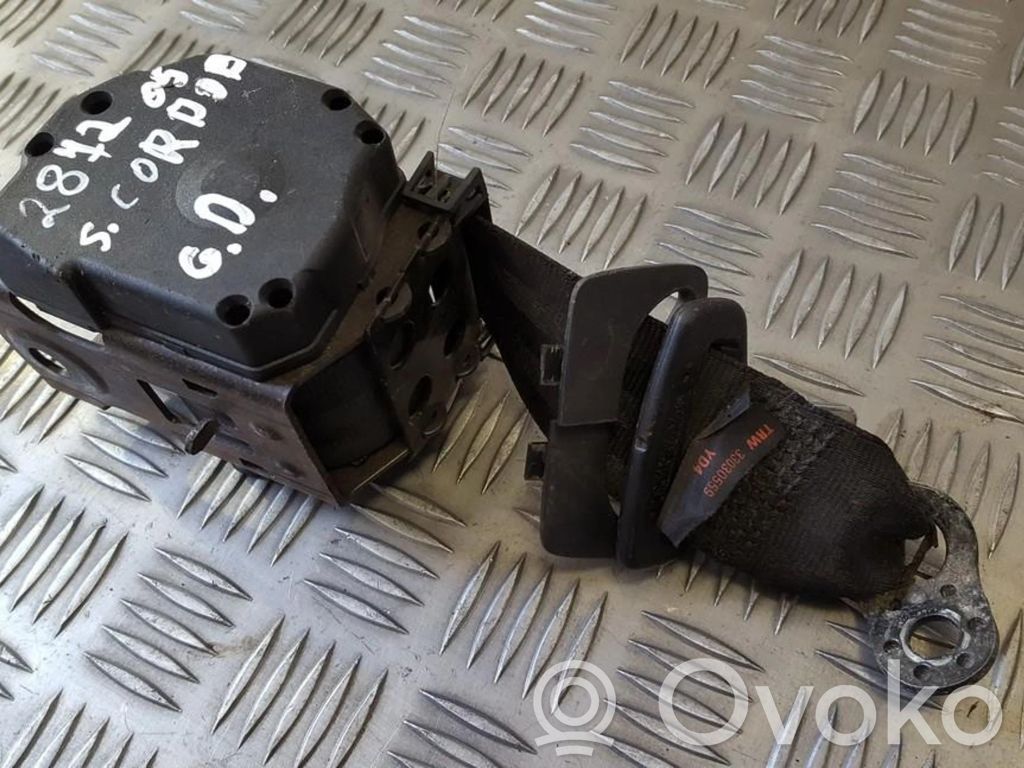 Seat Cordoba (6L) Sicherheitsgurt hinten 