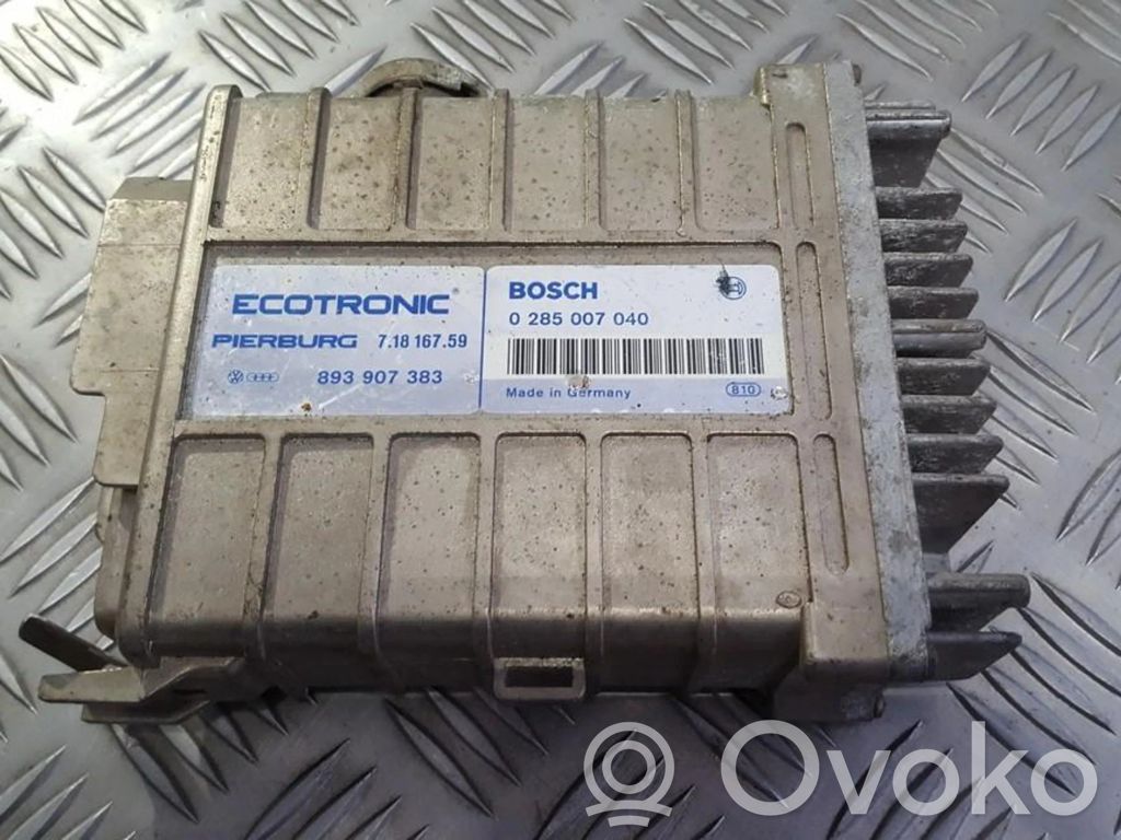 Engine control unit/module   0285007040,893907383,0285007040,71816759,71816759,893907383
