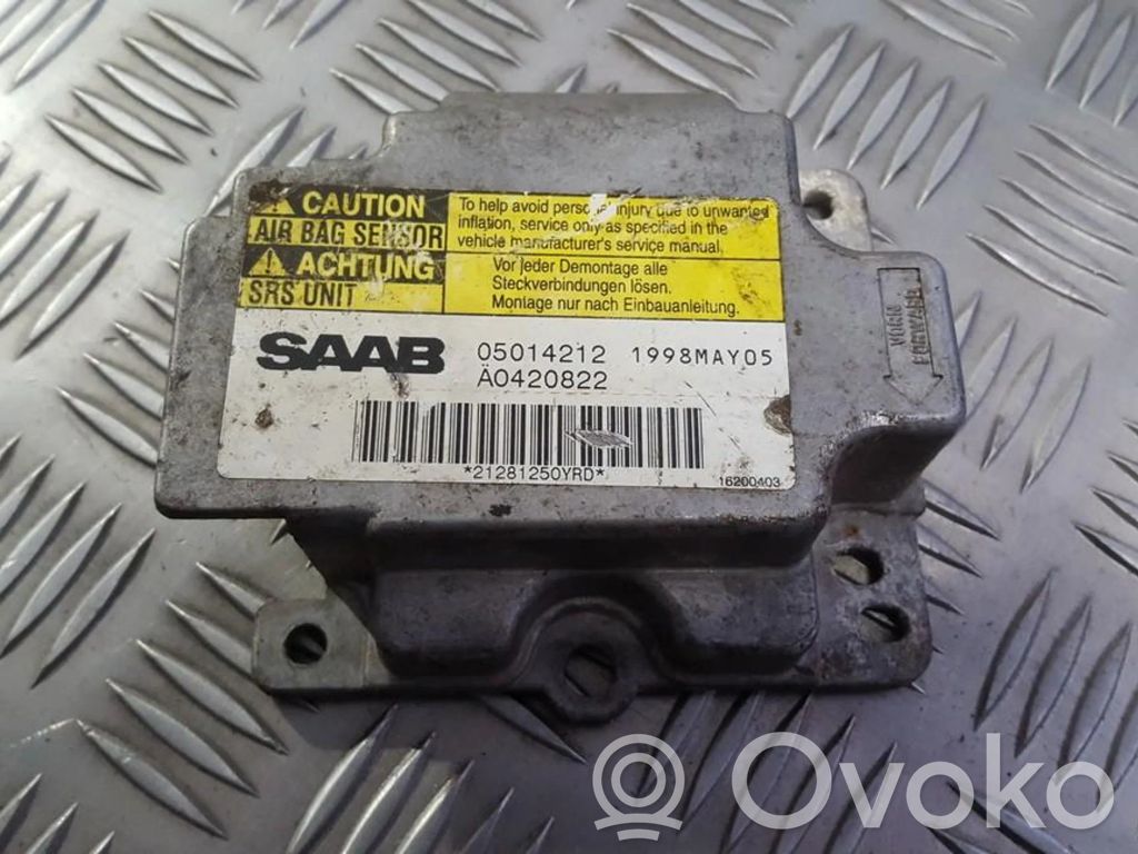 Module de contrôle airbag   05014212,A0420822,05014212,A0420822