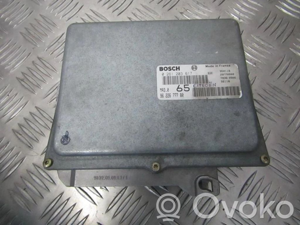 Citroen AX Engine control unit/module 