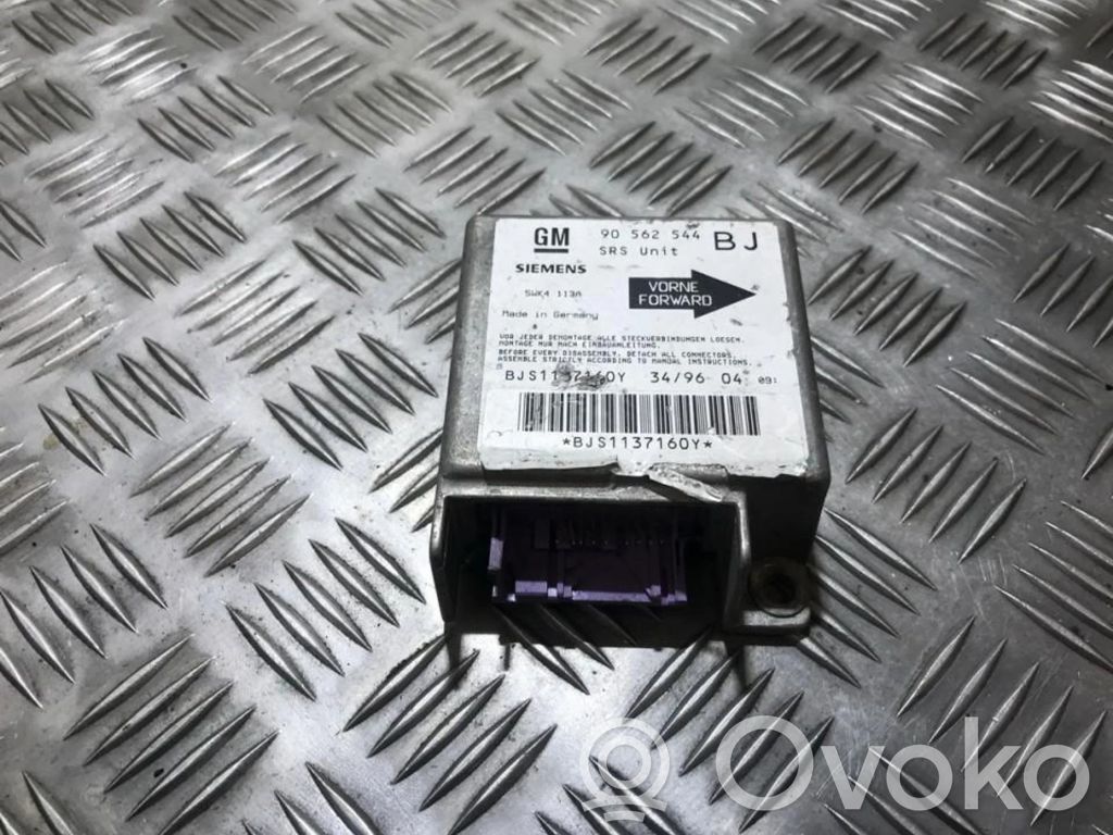Opel Astra F Unitate/modul de comandă airbaguri 