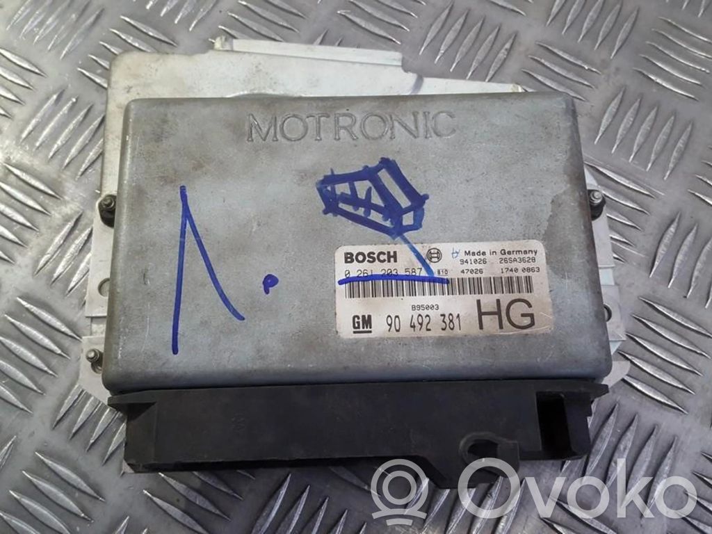 Opel Omega B1 Engine control unit/module 