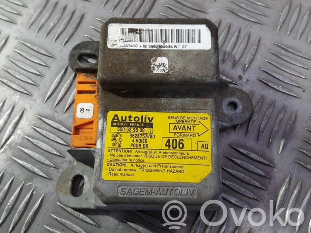 Peugeot 406 Unitate/modul de comandă airbaguri 