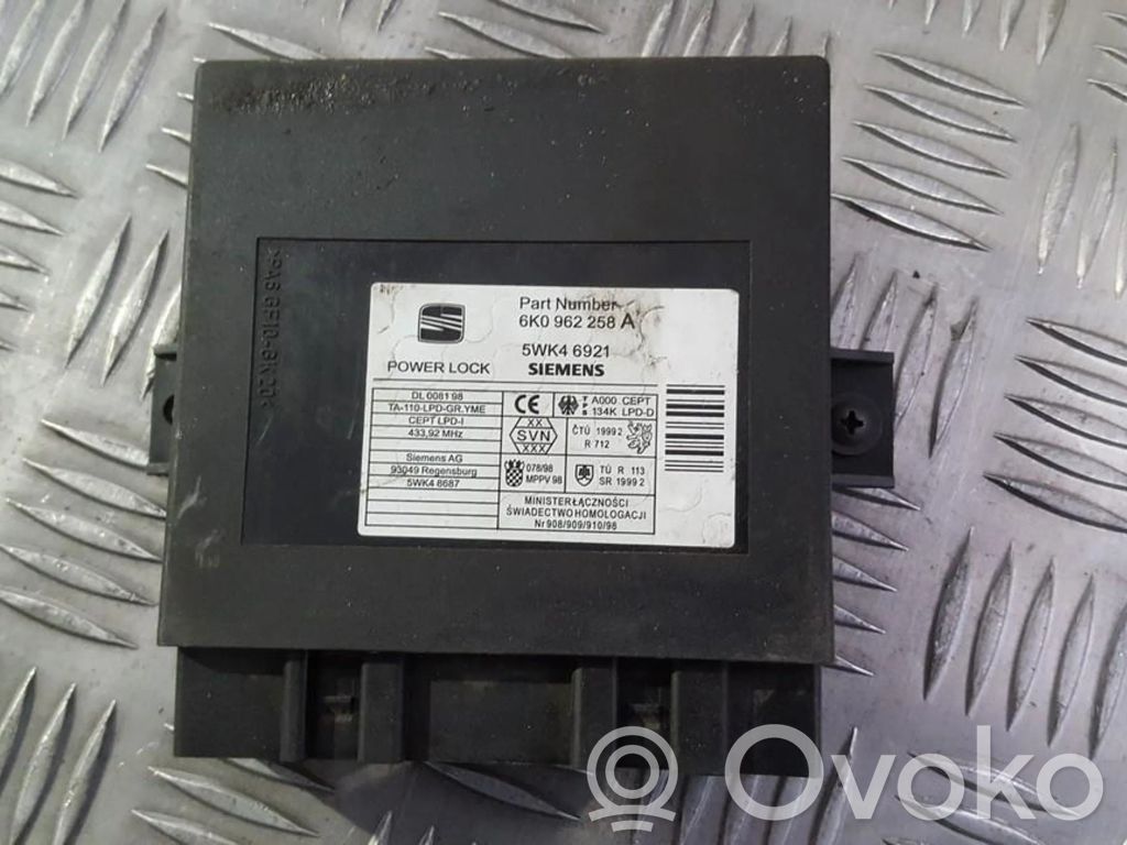 Module confort   6K0962258A,5WK4692,5WK4692,6K0962258A