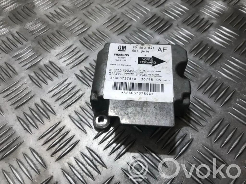 Opel Astra G Unitate/modul de comandă airbaguri 