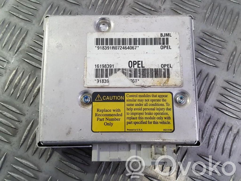 Centralina/modulo ABS   16198391,BJML,16198391,BJML