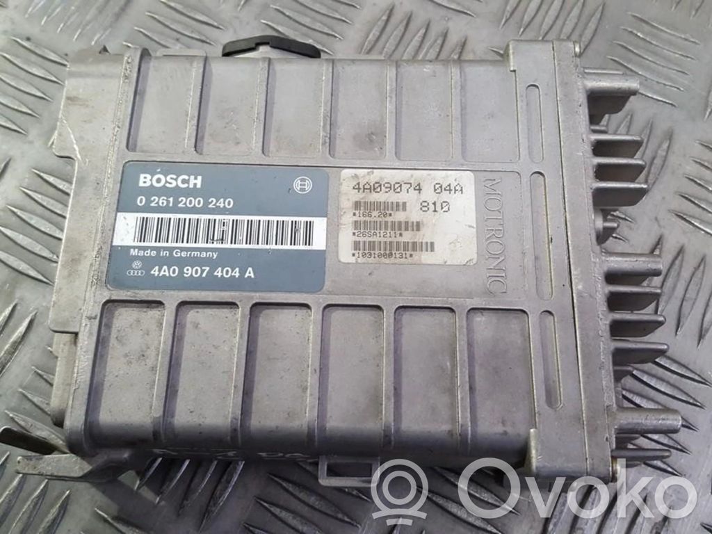 Sterownik / Moduł ECU   4A0907404A,0261200240,0261200240,4A0907404A