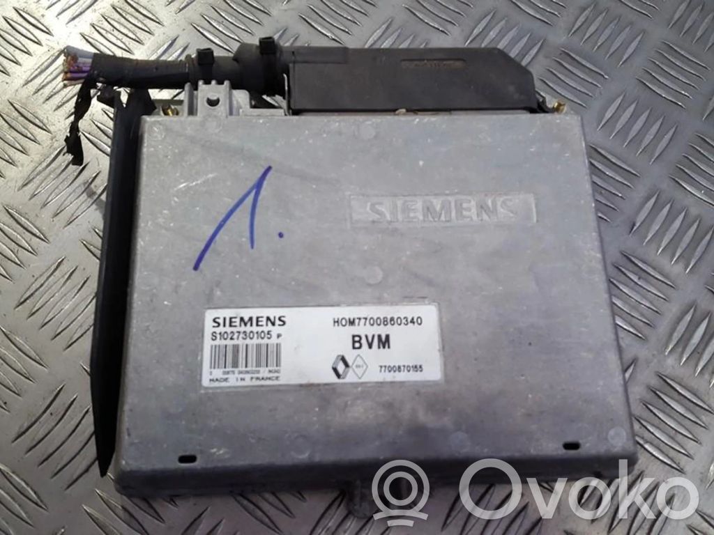 Renault Clio I Unidad de control/módulo del motor 