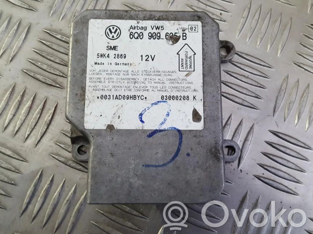 Volkswagen PASSAT B5.5 Unitate/modul de comandă airbaguri 