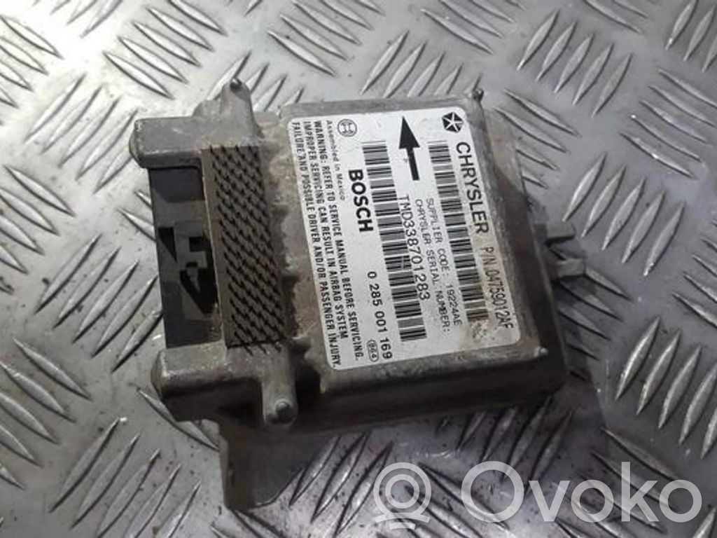 Unidad de control/módulo del Airbag   04759012AF,0285001169,0285001169,04759012AF