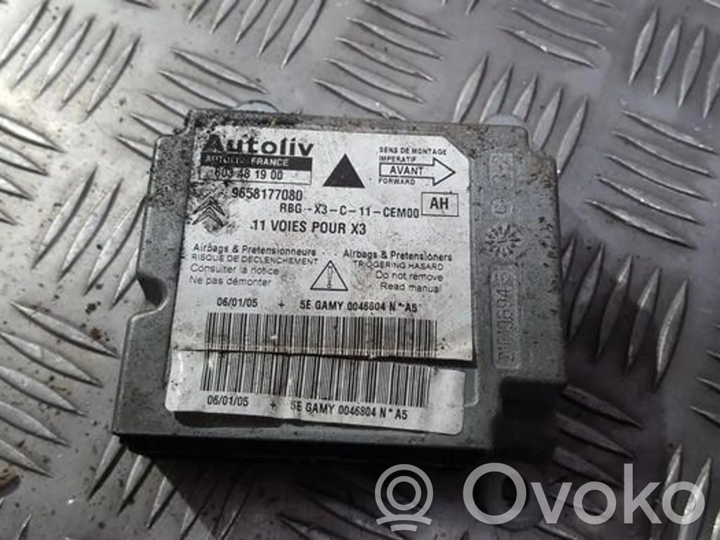 Centralina/modulo airbag   9658177080,603481900,603481900,9658177080