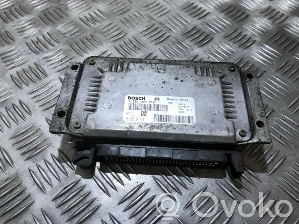 Peugeot 206 Engine control unit/module 