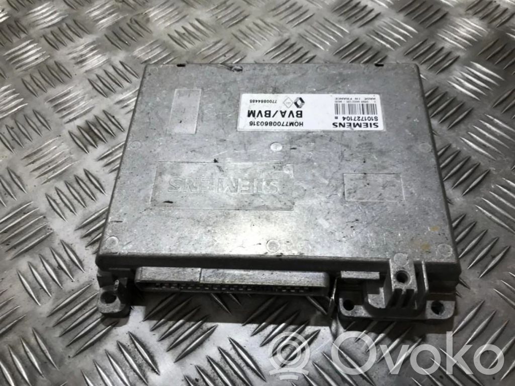 Unidad de control/módulo del motor   7700864485,HOM7700860316,640021235,7700864485,HOM7700860316,S101727104B
