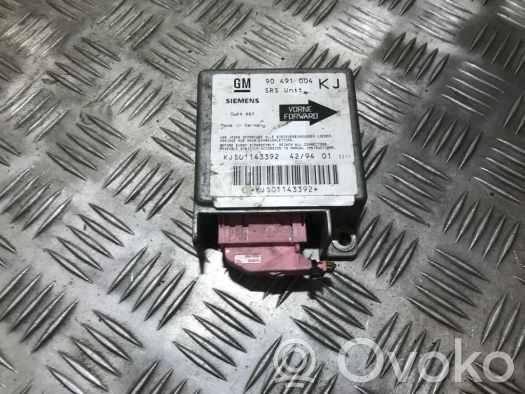 Opel Omega B1 Unitate/modul de comandă airbaguri 