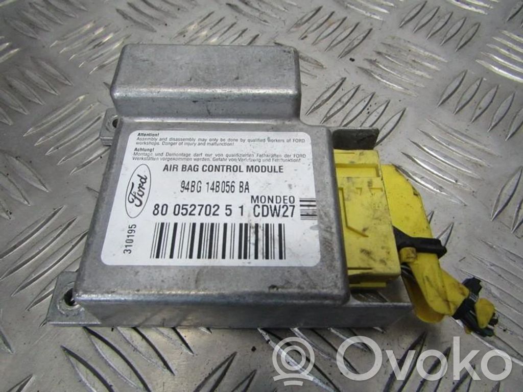Ford Mondeo MK I Centralina/modulo airbag 