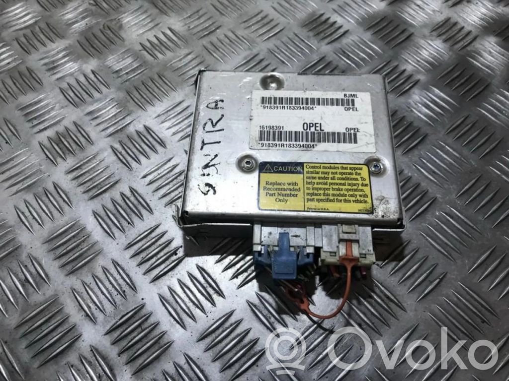 ABS control unit/module   16198391,16213184,16198391,16213184
