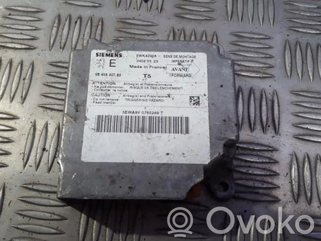 Centralina/modulo airbag   9645840780,5WK42908,5WK42908,9645840780