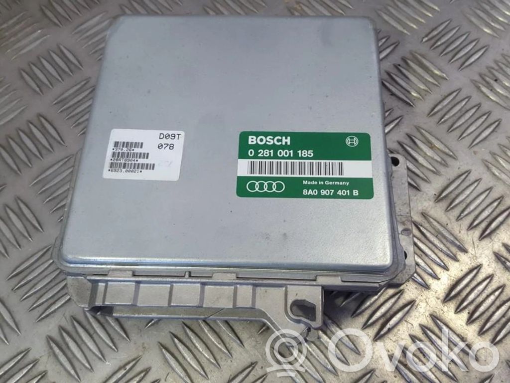 Motorsteuergerät/-modul   8A0907401B,0281001185,0281001185,8A0907401B