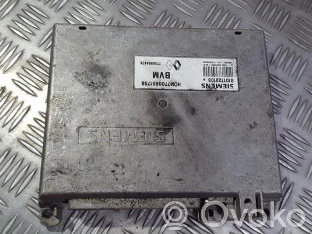 Engine control unit/module   S101729103,HOM7700851758,HOM7700851758,S101729103