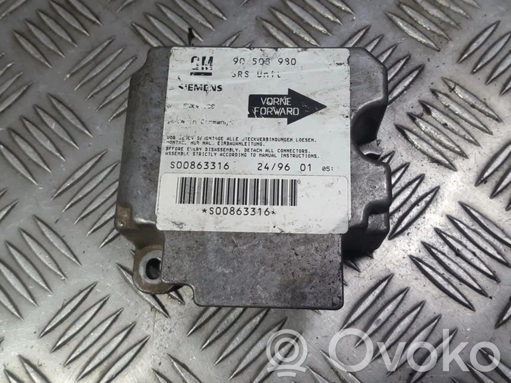 Opel Vectra B Unitate/modul de comandă airbaguri 