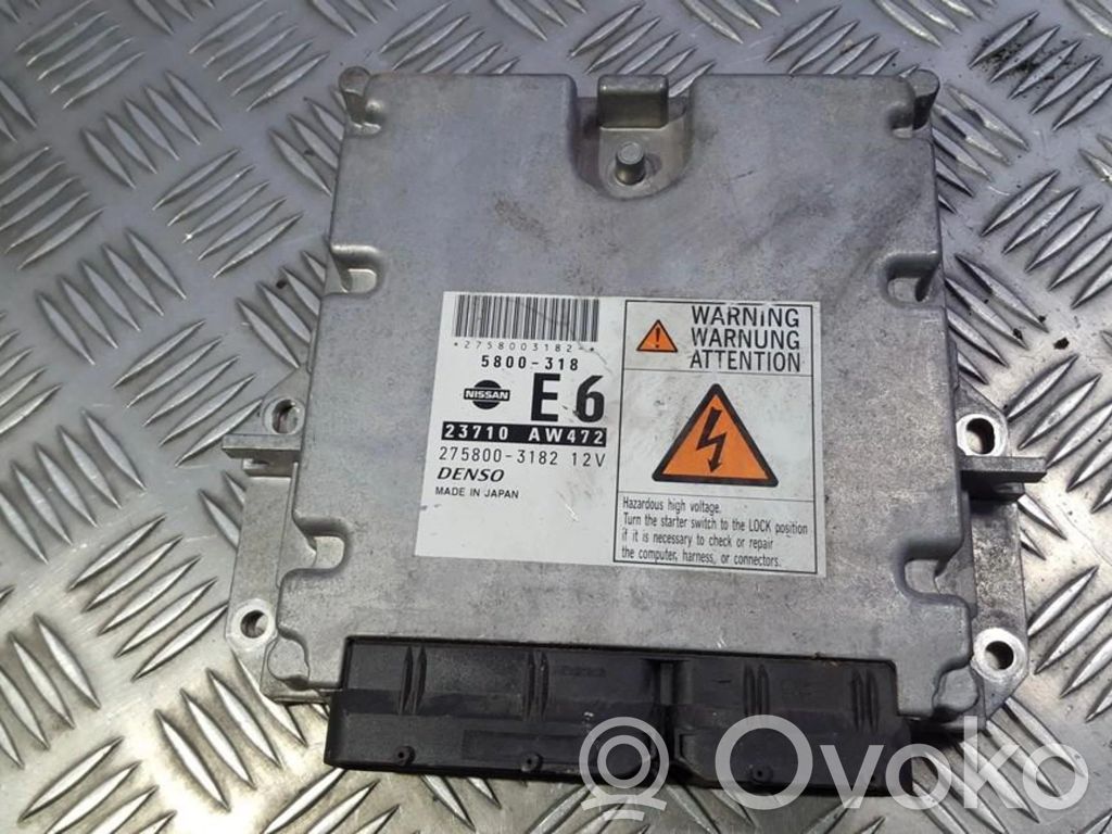 Engine control unit/module   2758003182,2758003182,12414341,2758003182,2758003182,5800318