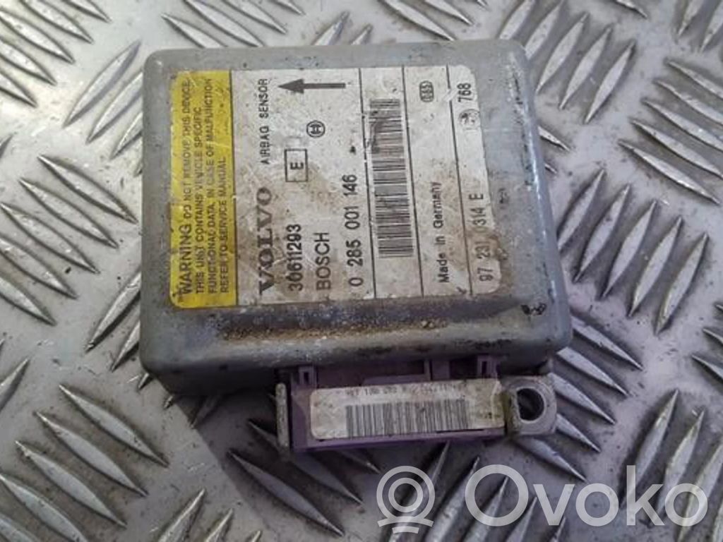 Volvo S40, V40 Unitate/modul de comandă airbaguri 