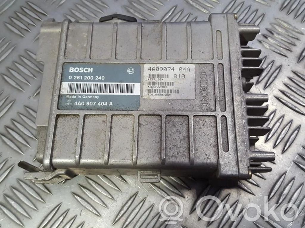 Unidad de control/módulo del motor   0261200240,4A0907404A,0261200240,4A0907404A
