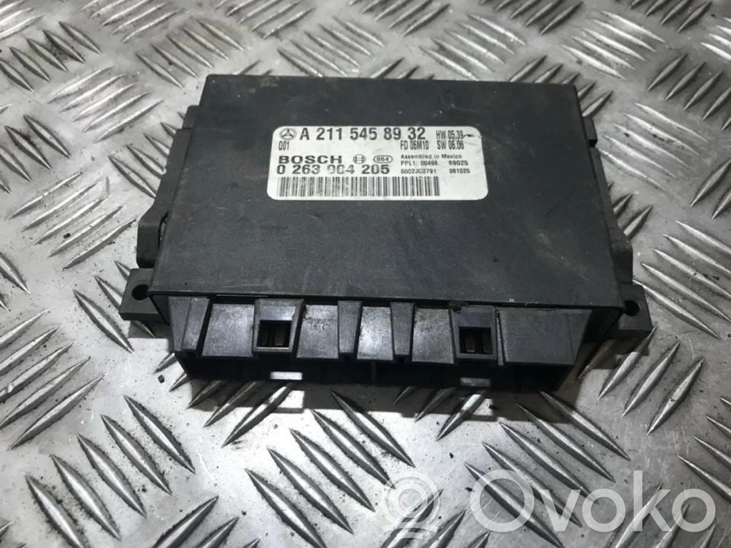 Mercedes-Benz E W211 Unitate/modul de comandă parcare PDC 