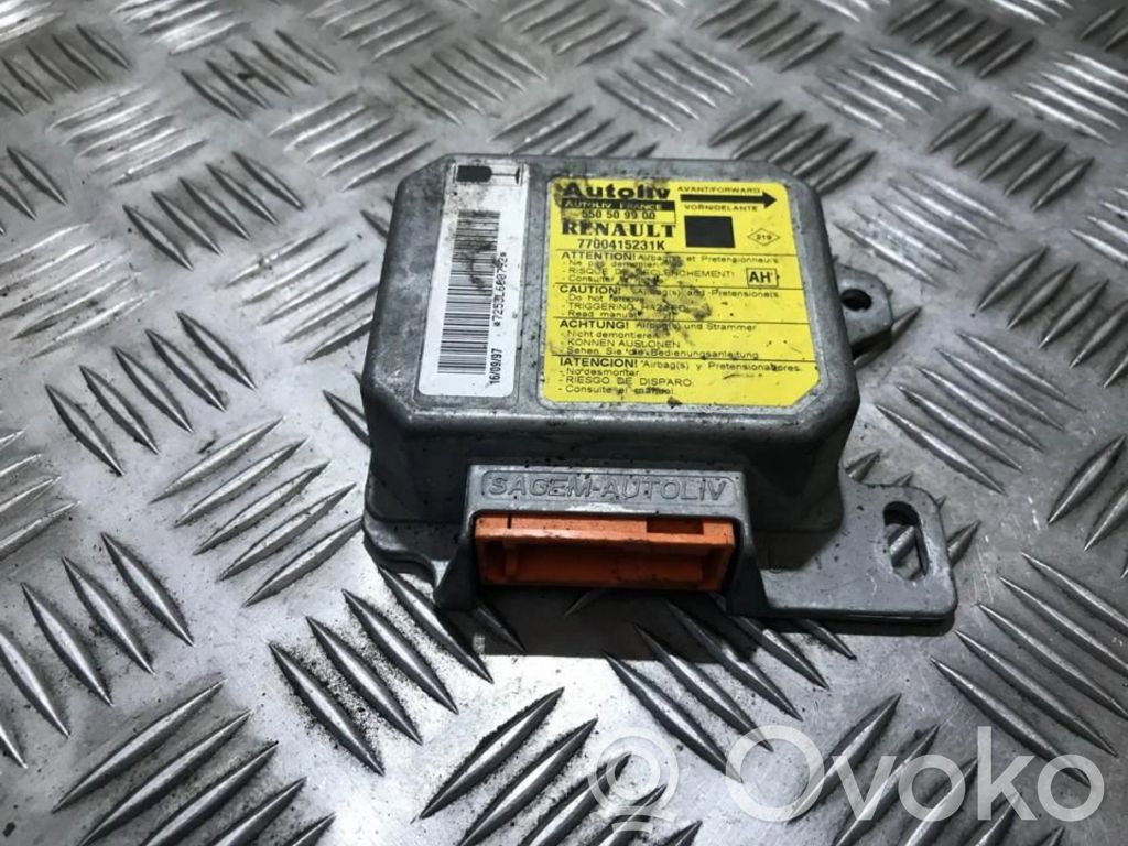 Centralina/modulo airbag   7700415231K,550509900,550509900,7700415231K