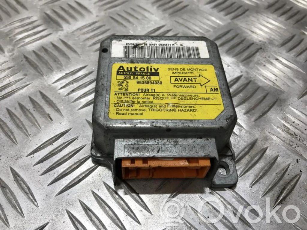 Peugeot 206 Centralina/modulo airbag