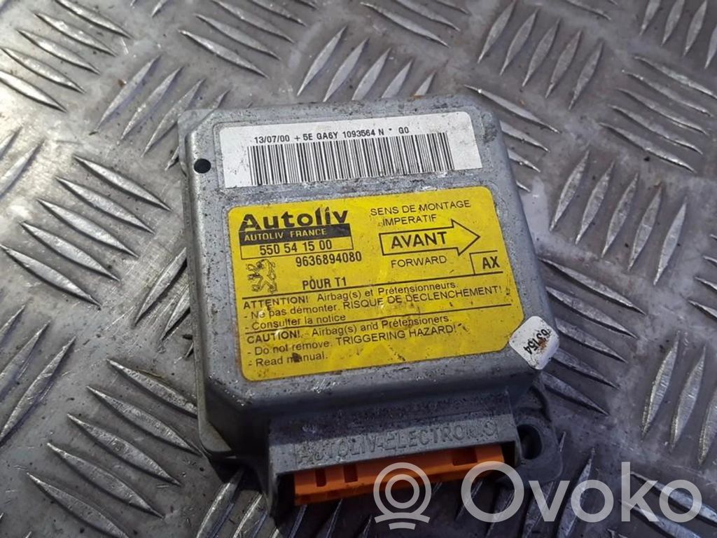 Peugeot 206 Centralina/modulo airbag