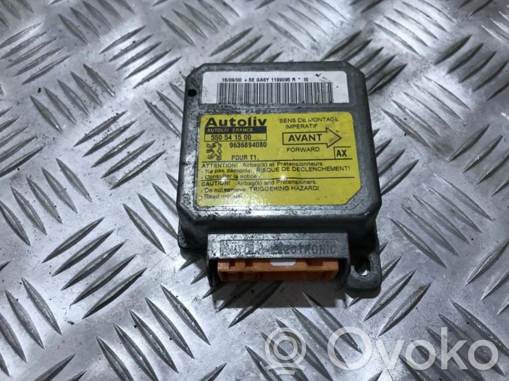 Peugeot 206 Centralina/modulo airbag
