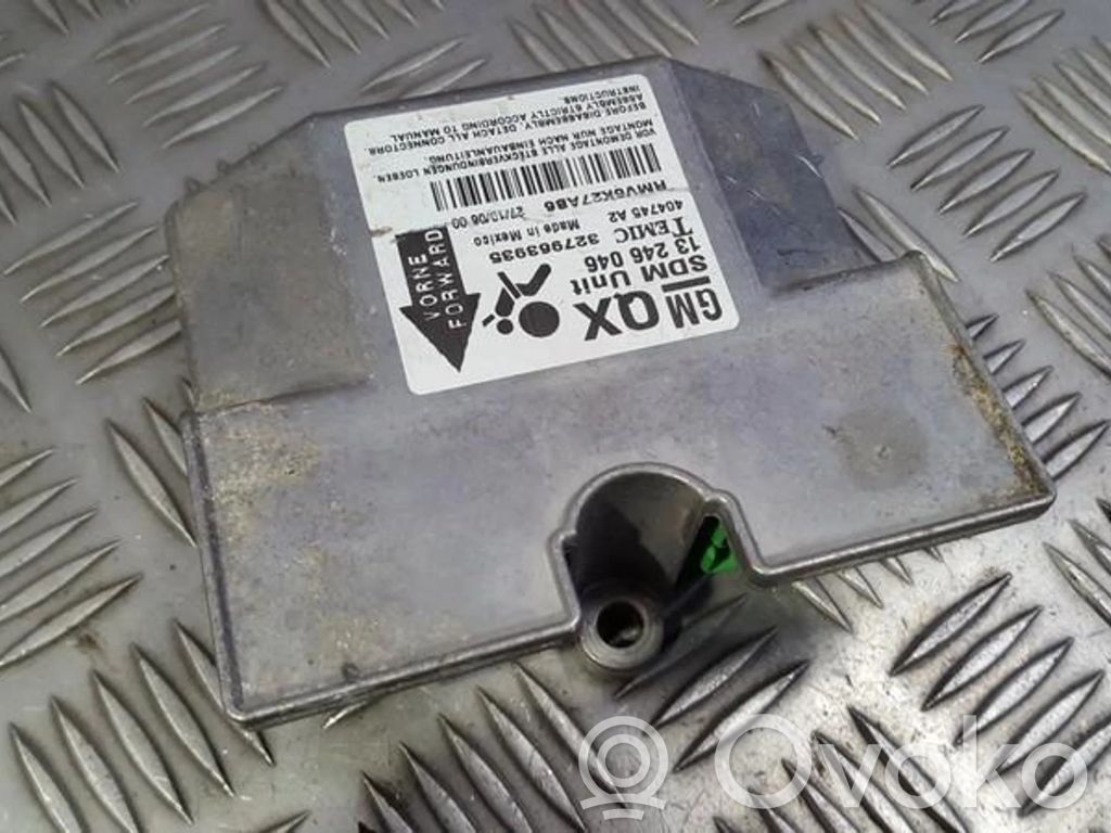 Opel Zafira B Centralina/modulo airbag 