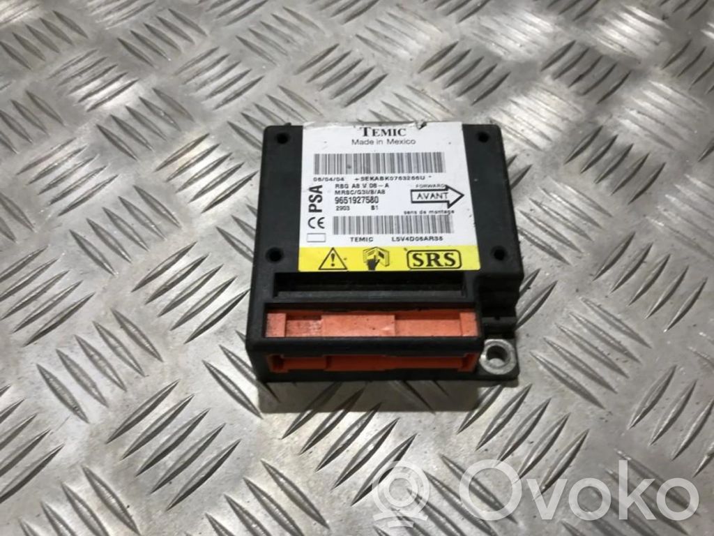 Unidad de control/módulo del Airbag   9651927580,2903,2903,9651927580