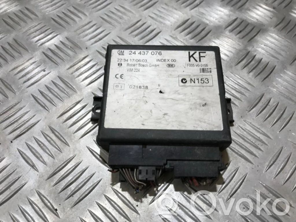Módulo de confort/conveniencia   24437076,24437076KF,24437076,24437076KF,F005V00155