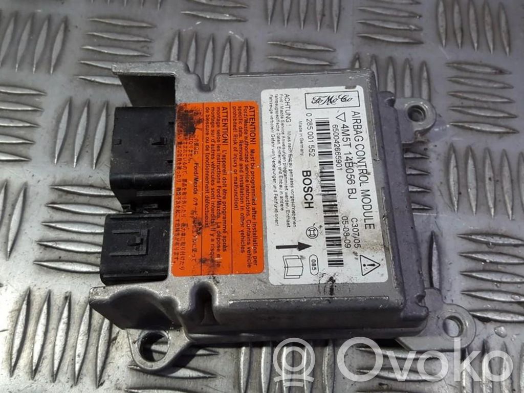 Module de contrôle airbag   4M5T14B056BJ,0285001552,0285001552,4M5T14B056BJ