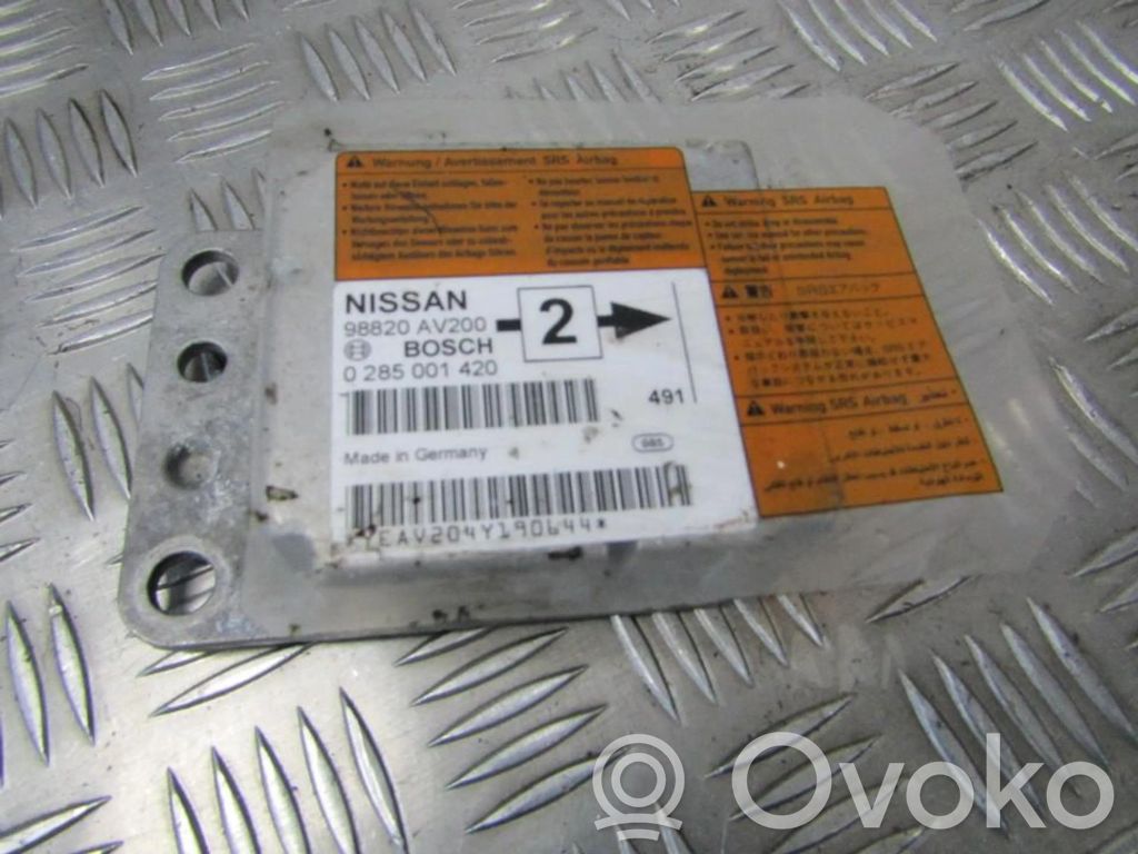 Nissan Primera Unitate/modul de comandă airbaguri 