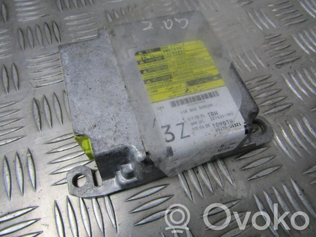 Toyota Avensis T270 Module de contrôle airbag