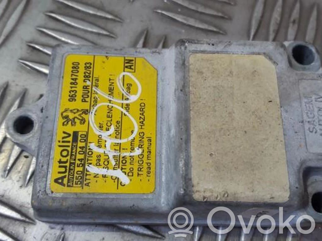 Peugeot 406 Unitate/modul de comandă airbaguri 